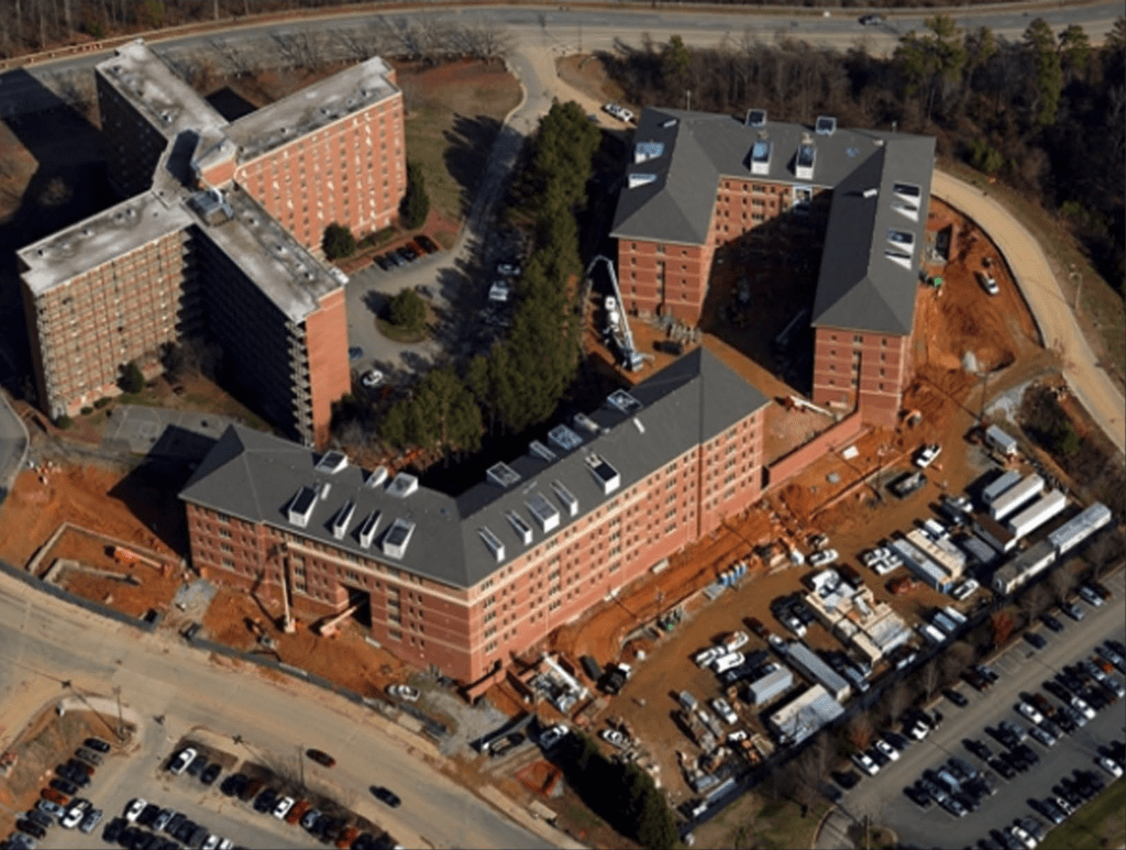 UNC Residence Hall Settle Muter